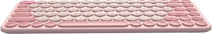 Tastierë wireless Baseus K01A, tri-modesh, baby pink