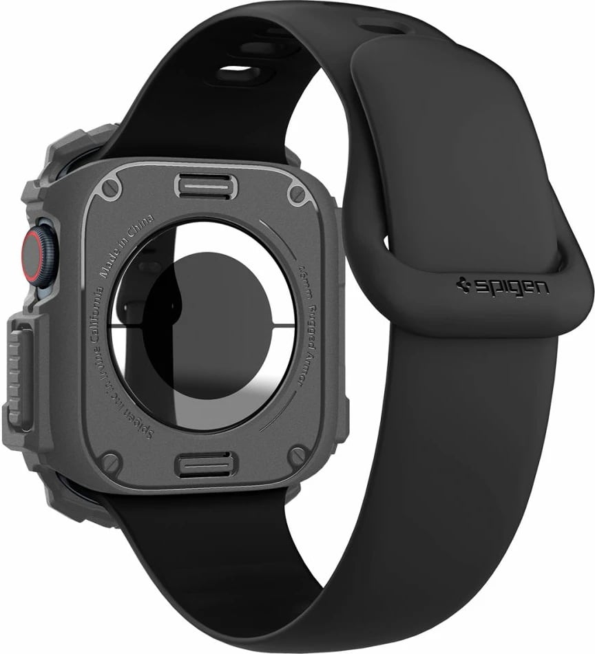 Mbështjellës Spigen Rugged Armor për Apple Watch 10, 46mm, Gri