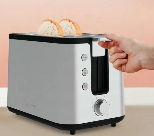 Tostier Krups KH442D, 2 feta, 850W, inoks