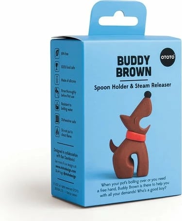 Mbajtës lugësh OTOTO Buddy Sandstone, aksesor kuzhine, ngjyrë bezhë Mbajtës lugësh OTOTO Buddy Sandstone, aksesor kuzhine, ngjyrë bezhë