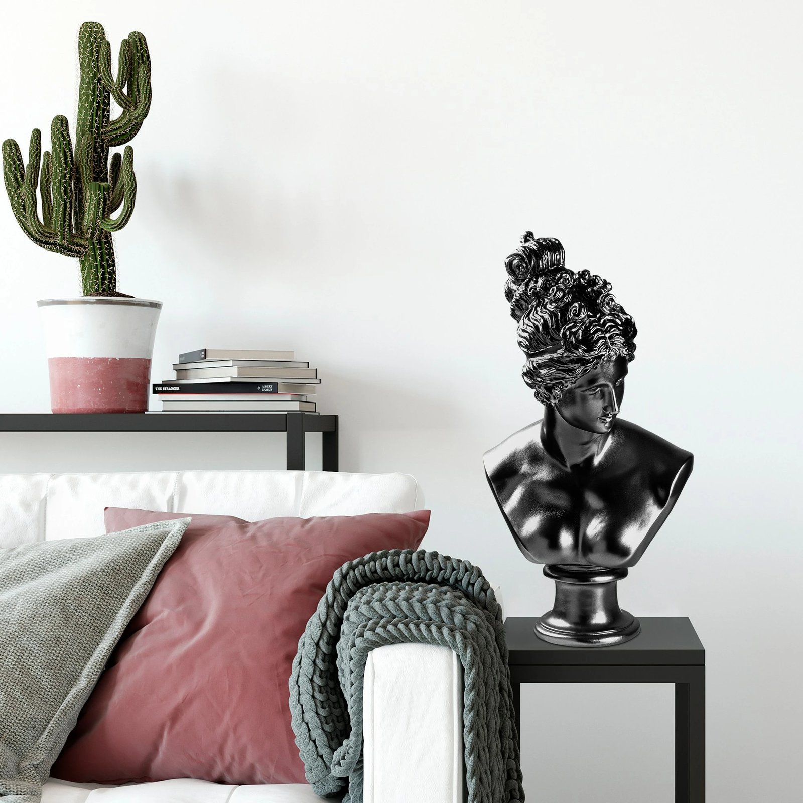 Objekt dekorativ Evila Originals, Yak-037-C, ngjyrë e zezë Objekt dekorativ Evila Originals, Yak-037-C, ngjyrë e zezë