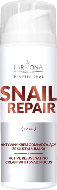 Krem fytyre Farmona Professional Snail Repair Active Anti-Aging për femra, 150ml