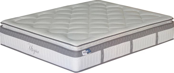 Dyshek Utopia me susta xhepi, një anë, me shtresë sipërfaqësore, 30-32cm, 140x200cm