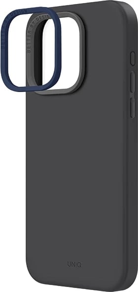 Mbështjellës UNIQ Lino Hue Magclick për iPhone 15 Pro Max, Gri