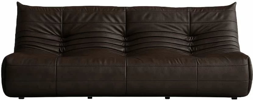 Divan treshe, ngjyrë kafe, Atelier del Sofa, Bocek