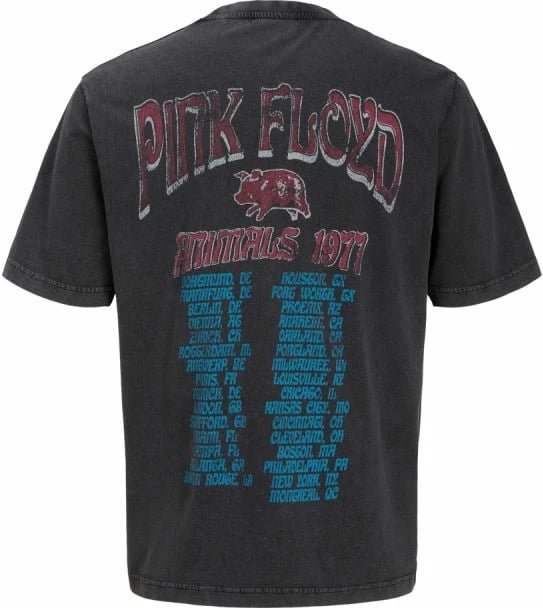 Maicë për meshkuj Jack&Jones Pink Floyd, rozë