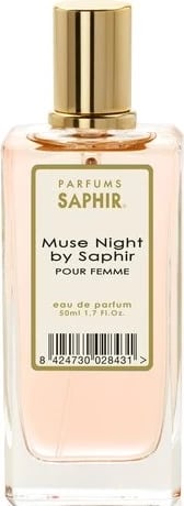 Eau de Parfum për femra Saphir Muse Night, 50ml