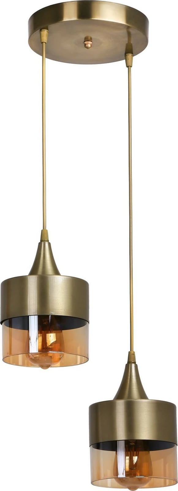 Llambë tavani Opviq Sahra, 2 llamba, ngjyrë vintage, tepsi