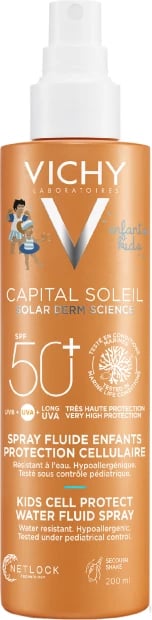 Spray për trup kundër diellit për fëmijë Vichy Soleil Cell Protect, 200ml