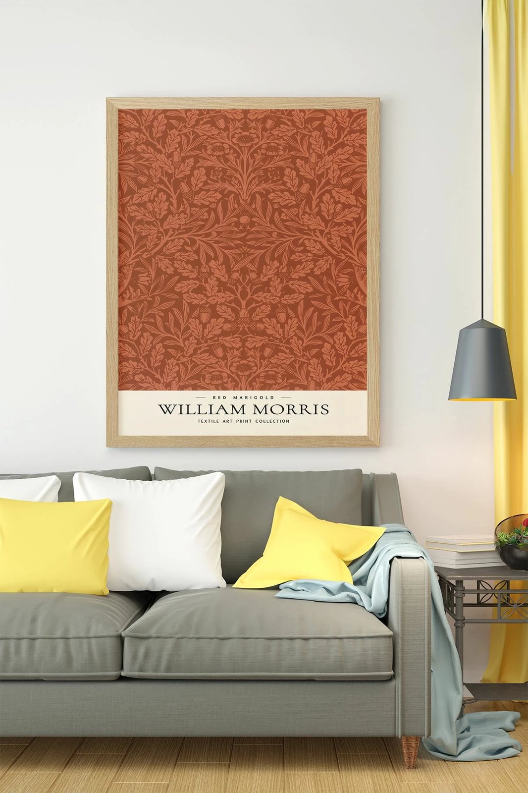 Pikturë dekorative me kornizë, Wallity, Lmnmdl37, shumëngjyrëshe, 33x48cm