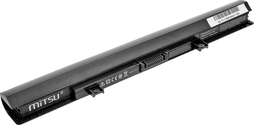 Bateri Mitsu për Toshiba C50 C55 C70 L50, 2200 mAh, 14.4-14.8V, Li-ion, e zezë