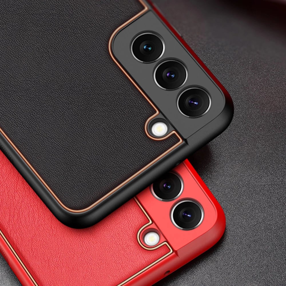 Mbështjellës Dux Ducis Yolo për Samsung Galaxy S22+, lëkurë ekologjike, portokalli Mbështjellës Dux Ducis Yolo për Samsung Galaxy S22+, lëkurë ekologjike, portokalli