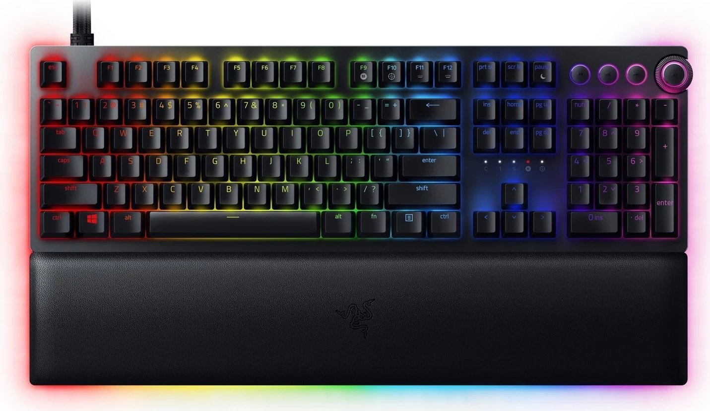 Tastierë Analog Razer Huntsman V2 Switch, e zezë