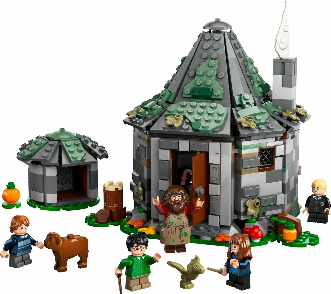Set LEGO Harry Potter Hagrid's Hut: Unexpected Visit 76428, 896 pjesë, plastikë