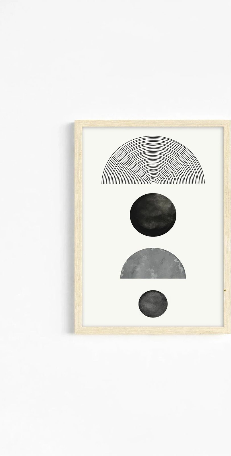 Pikturë dekorative me kornizë (3 copë), Wallity, Ersydata18-3348