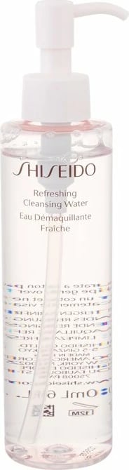 Ujë pastrues për femra Shiseido Refreshing Cleansing Water 180ml