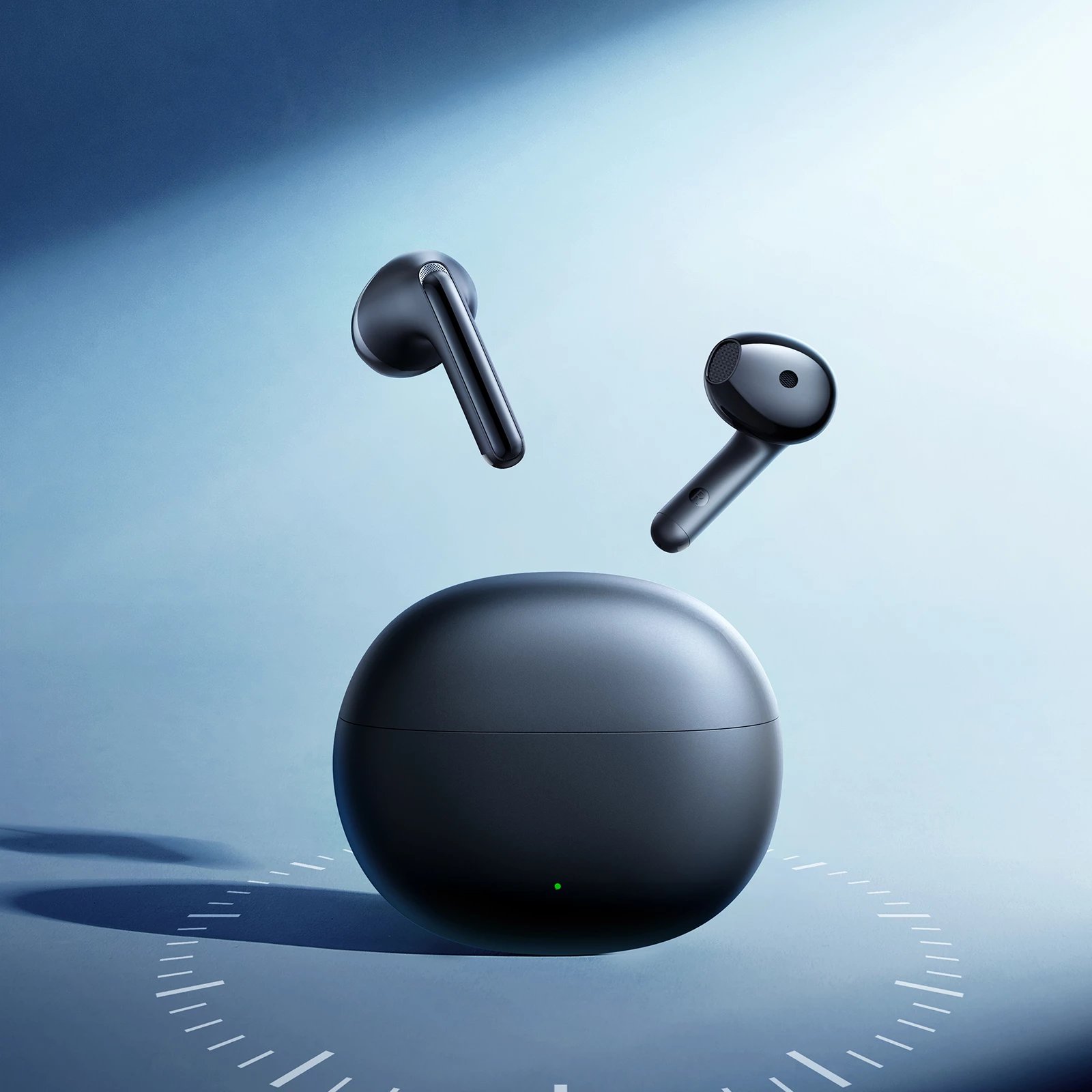 Kufje wireless Joyroom Funpods JR-FB2, Bluetooth 5.3, IP54, të zeza