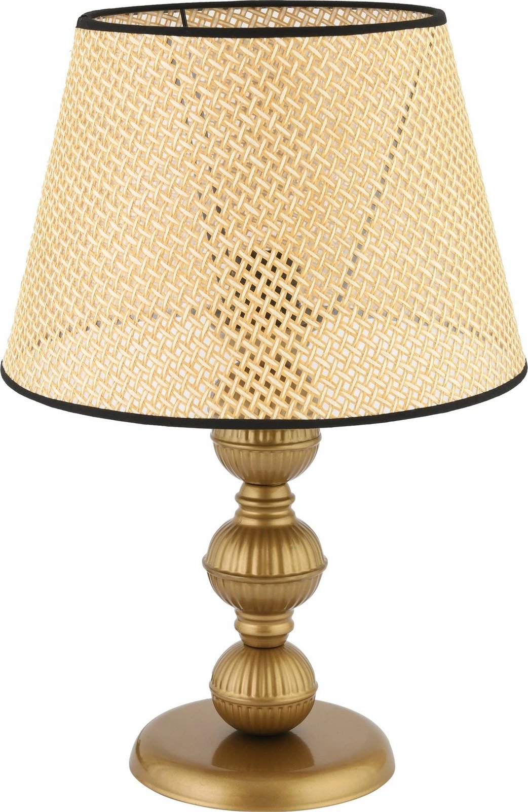 Llambë tavoline Opviq, 300 Hazeran, ngjyrë camel dhe ari, V2