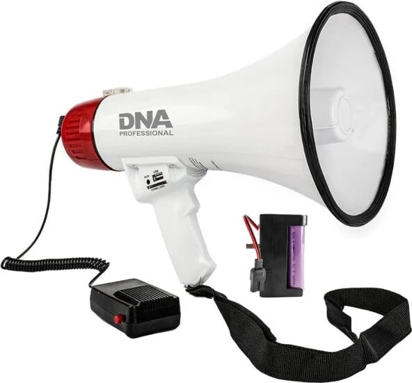 Megafon DNA PROFESSIONAL MEGA1, 30 W, Bluetooth, i kuq
