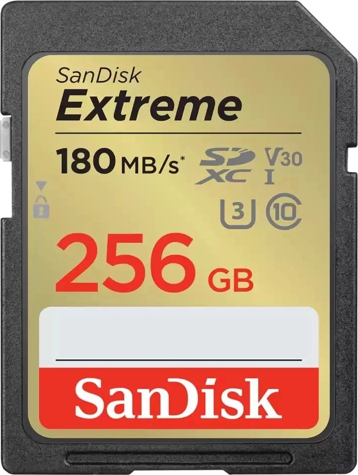 Kartë kujtese SanDisk Extreme SDXC 256GB