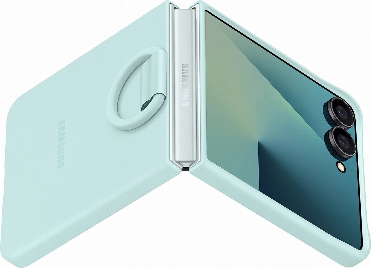 Mbështjellës Samsung Ring Case për Galaxy Z Flip7, Blu e çelët