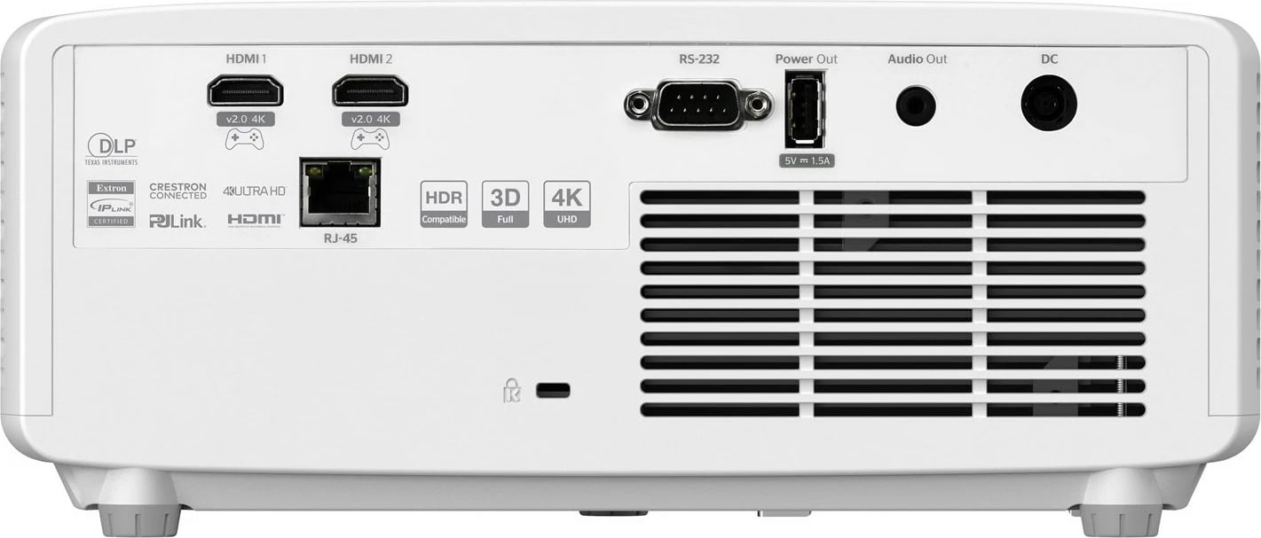 Projektor Optoma UHZ35, DLP, 4K UHD, Laser, 3500 lumen, i bardhë