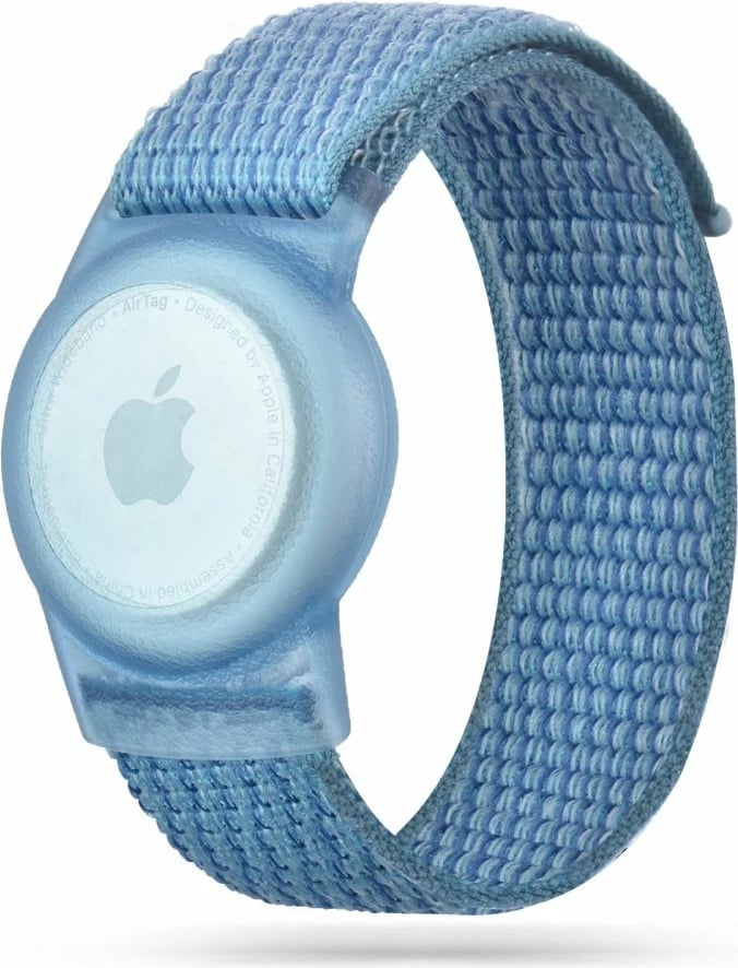 Rrip dore najloni Tech-Protect për fëmijë, për Apple AirTag, Blu