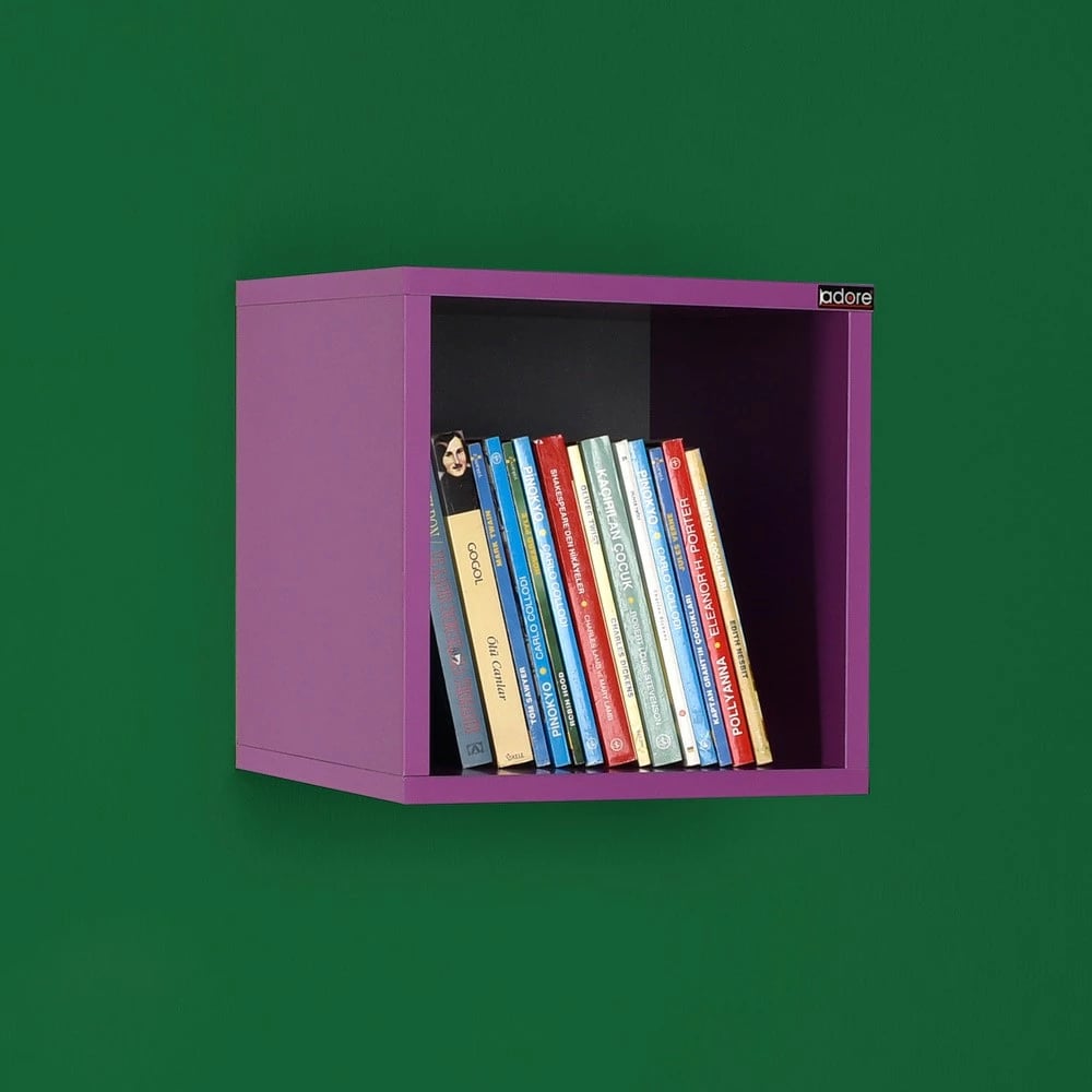 Raf muri ngjyrë vjollcë Hanah Home, Raf-033-Uu-1