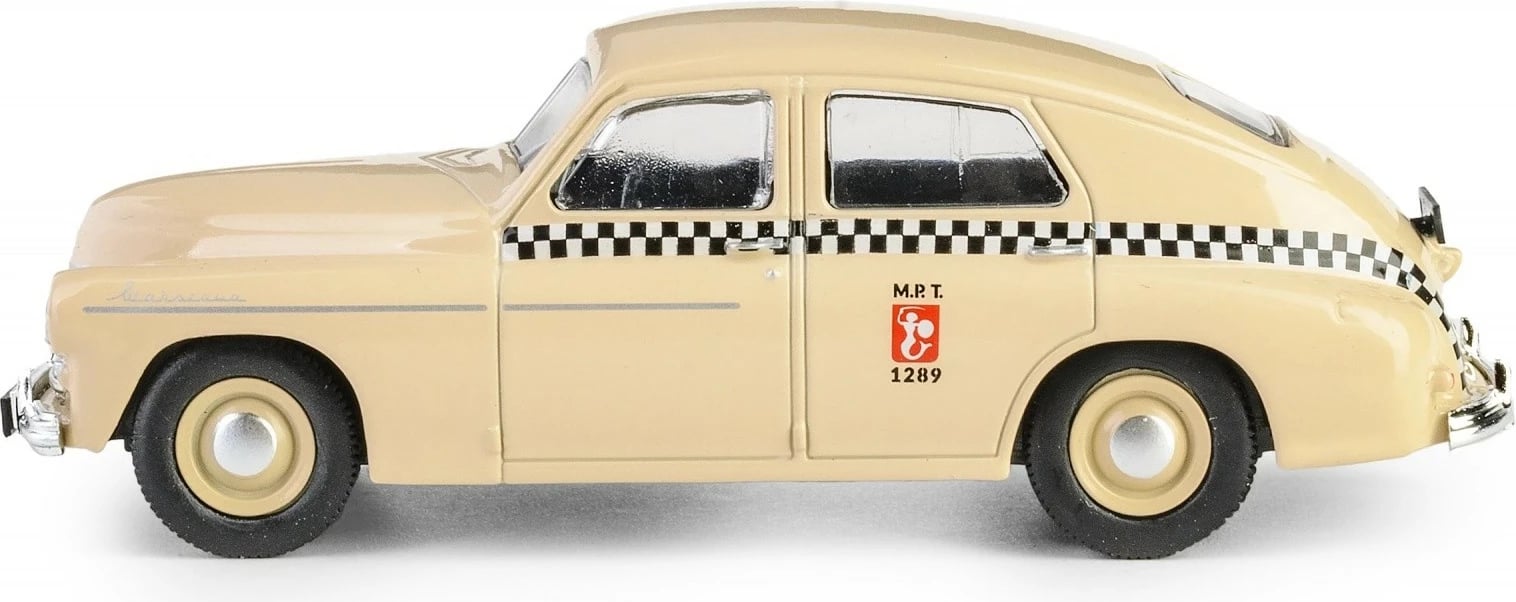 Makine lodër Daffi PRL Warsaw M20 Taxi, 1:43, Metal/Plastik, Rërë