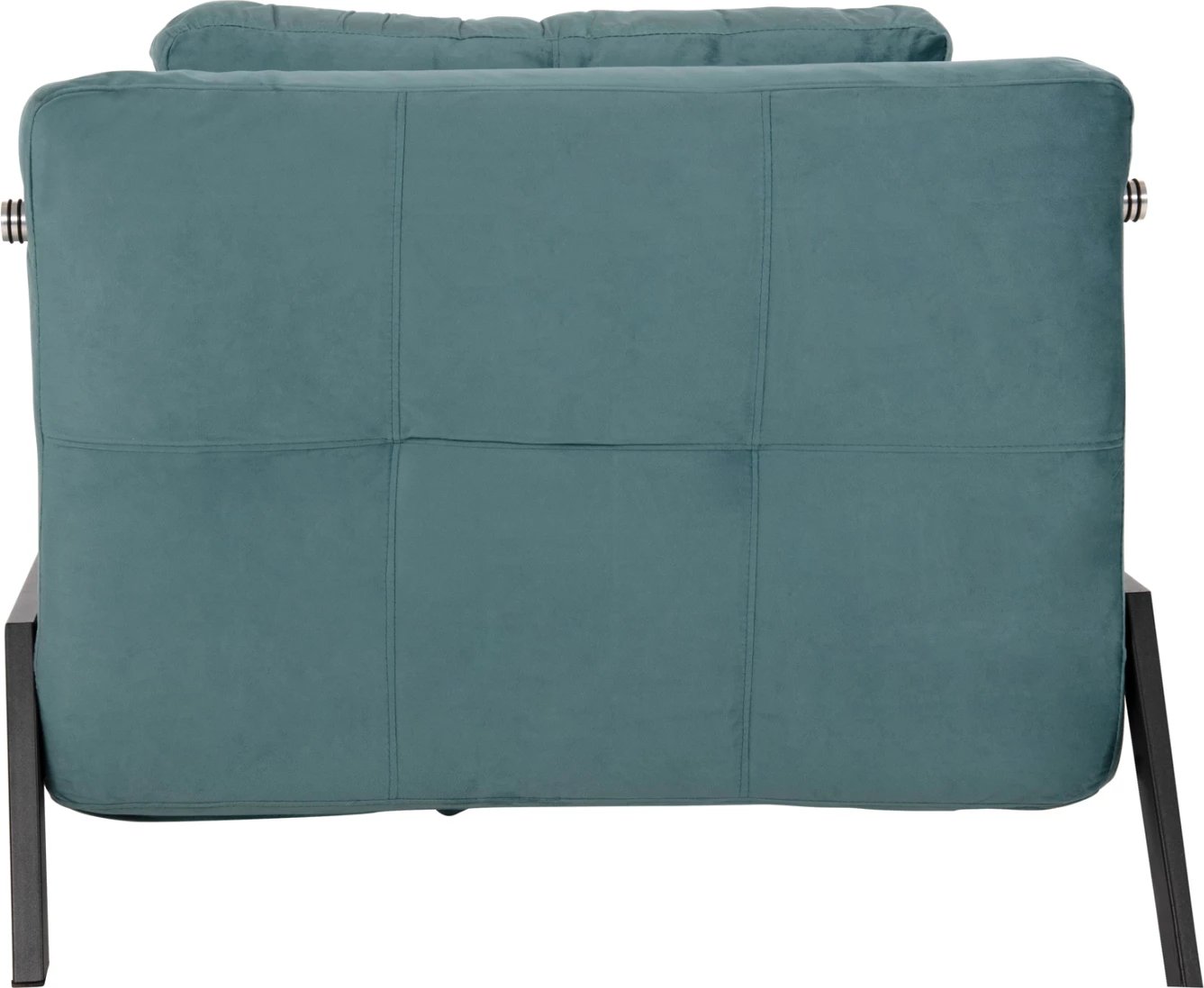 Karrige-shtrat CONSTANCE FH3078.15, kadife ngjyrë turkuaz, 95x92x66H cm