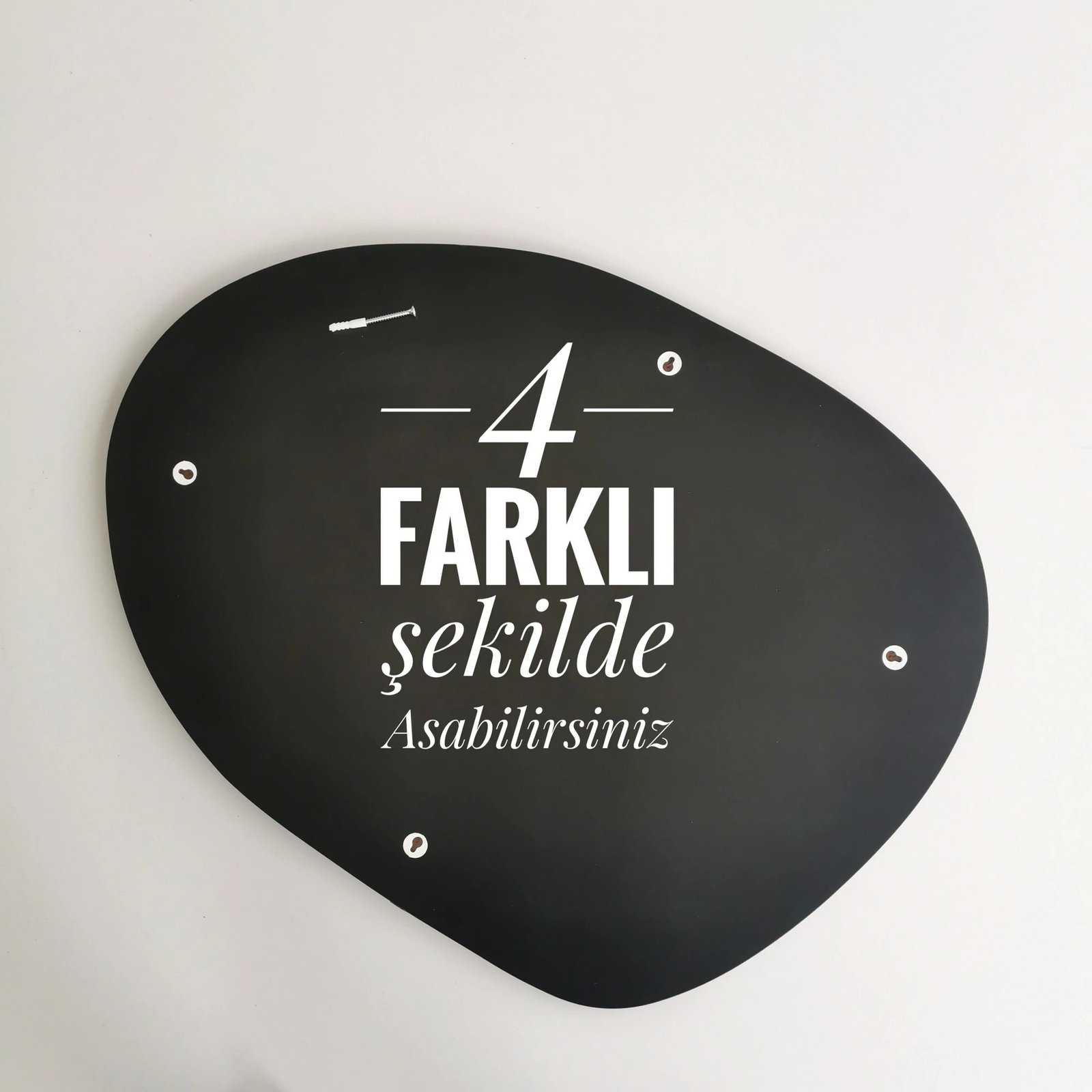 Pasqyrë dekorative Hanah Home, Gusto, e zezë