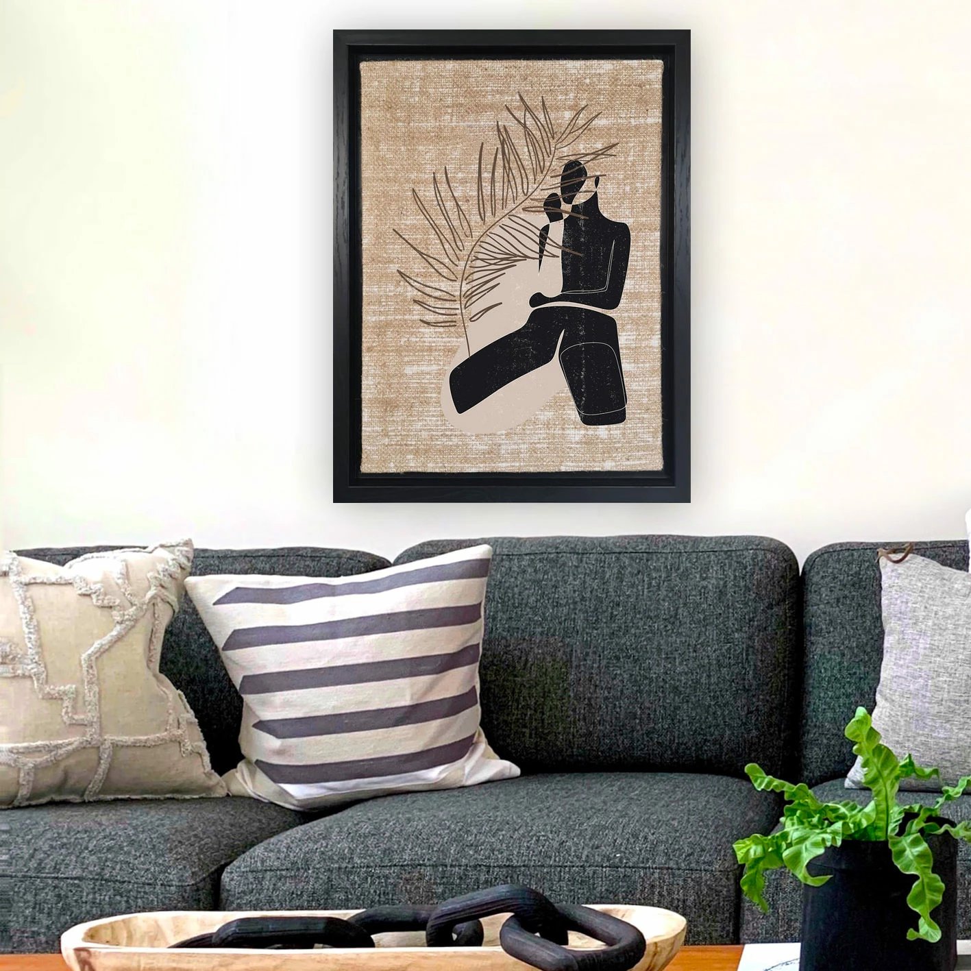 Pikturë dekorative në kanavacë Wallity, LSJ818856898022, 36x46cm