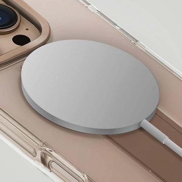 Mbështjellës UNIQ Heldro Max Magclick për iPhone 16 Pro, Transparent