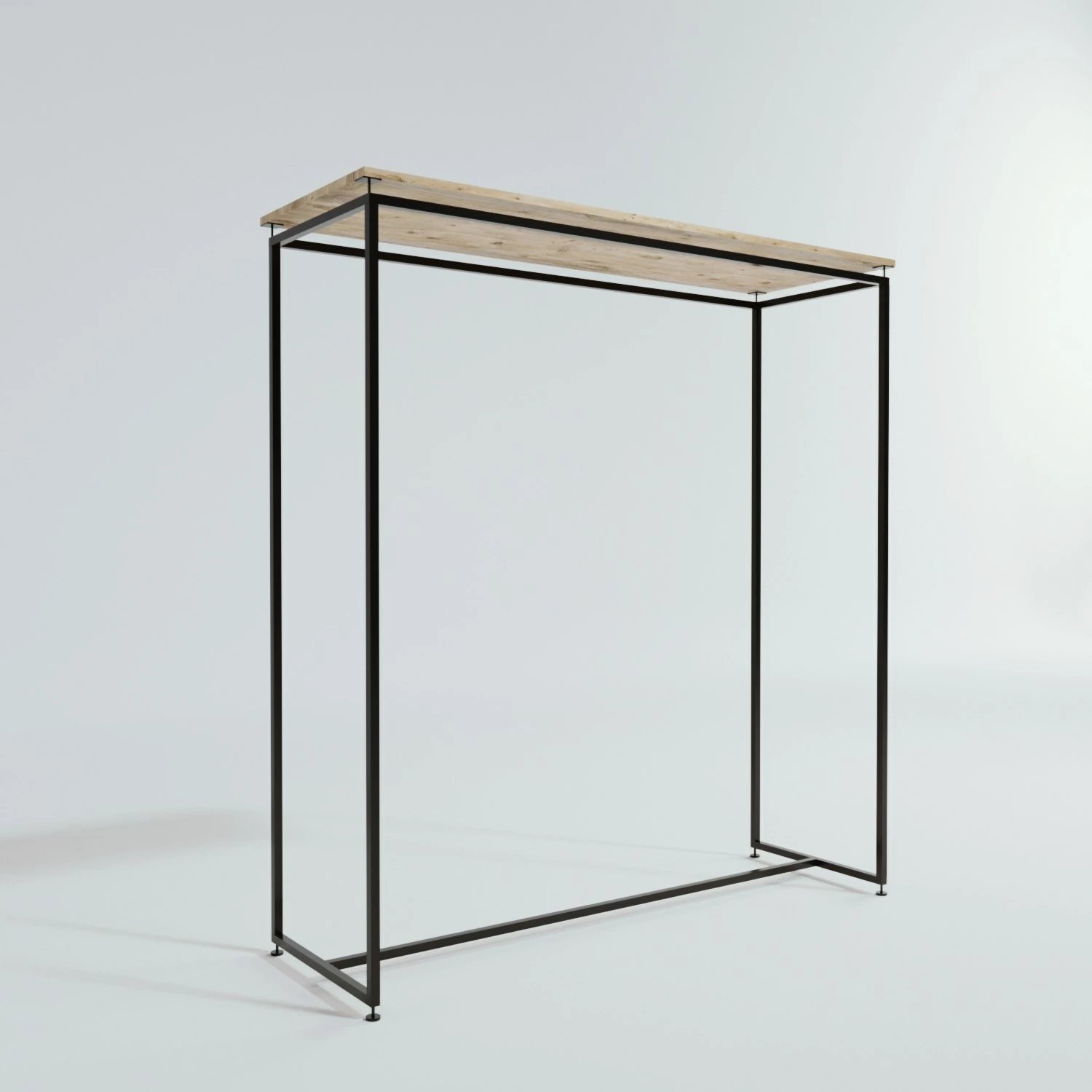 Garderobë moderne, ngjyrë e zezë, Skye Decor, Yenikoy - L653