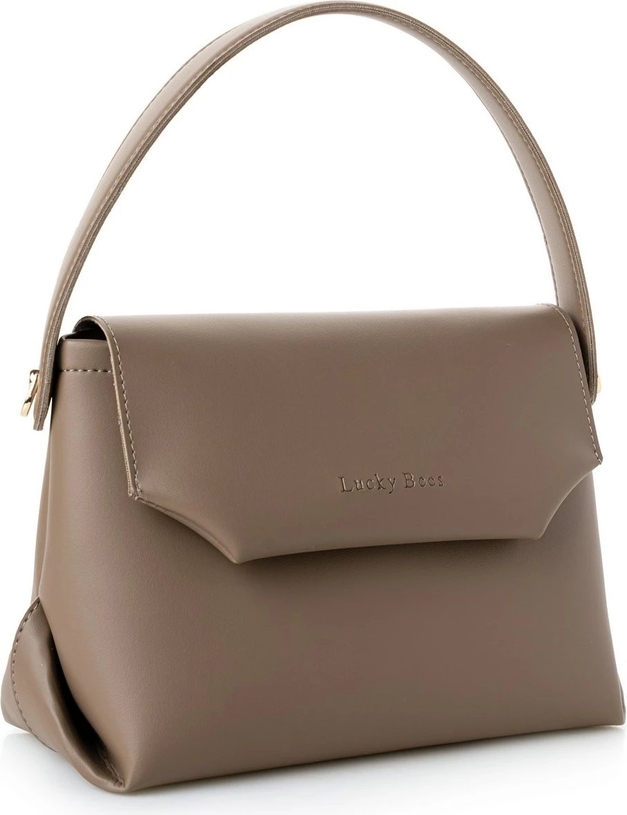 Çantë supi Lucky Bees, ngjyrë mink, 1242