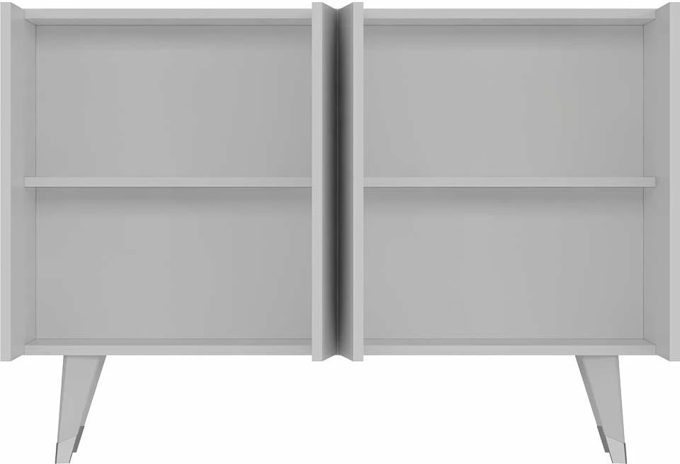 Konsolë Skye Decor, 8172KM-32, e bardhë, argjend