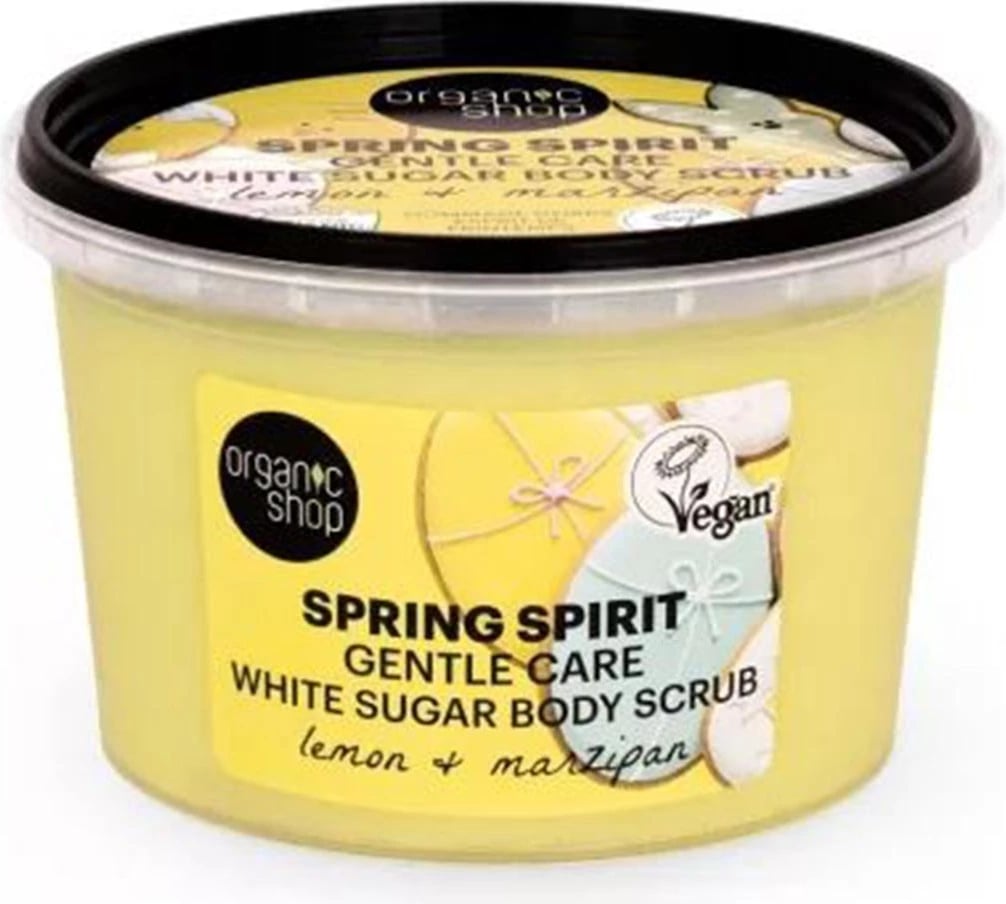 Scrub trupi Organic Shop Spring Spirit unisex 500ml
