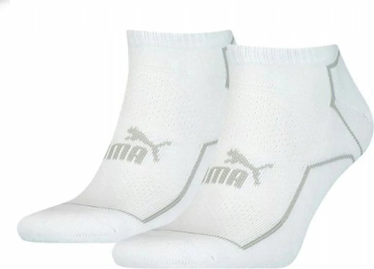 Çorape sportive unisex Puma, të bardha