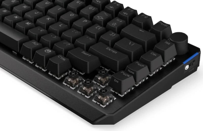 Tastierë Endorfy Thock EY5A074 - WiFi, BT, USB, e zezë