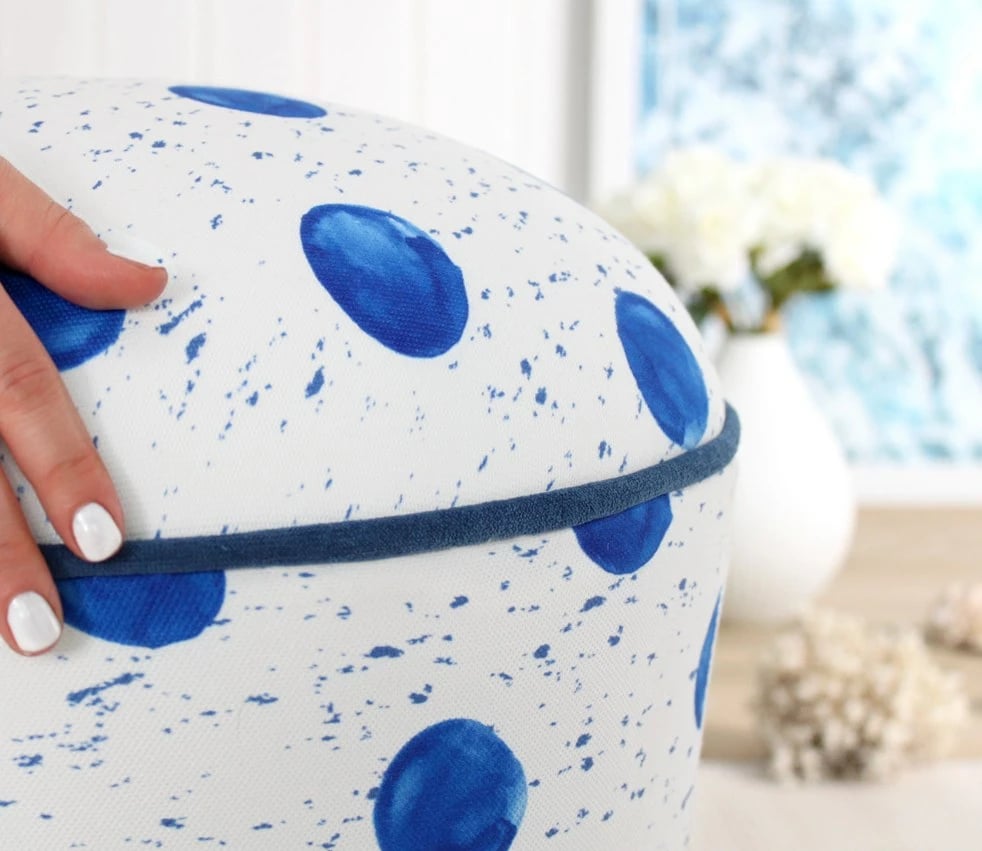 Puf Atelier del Sofa, Rakamoz 8857, shumëngjyrësh, 46x43 cm