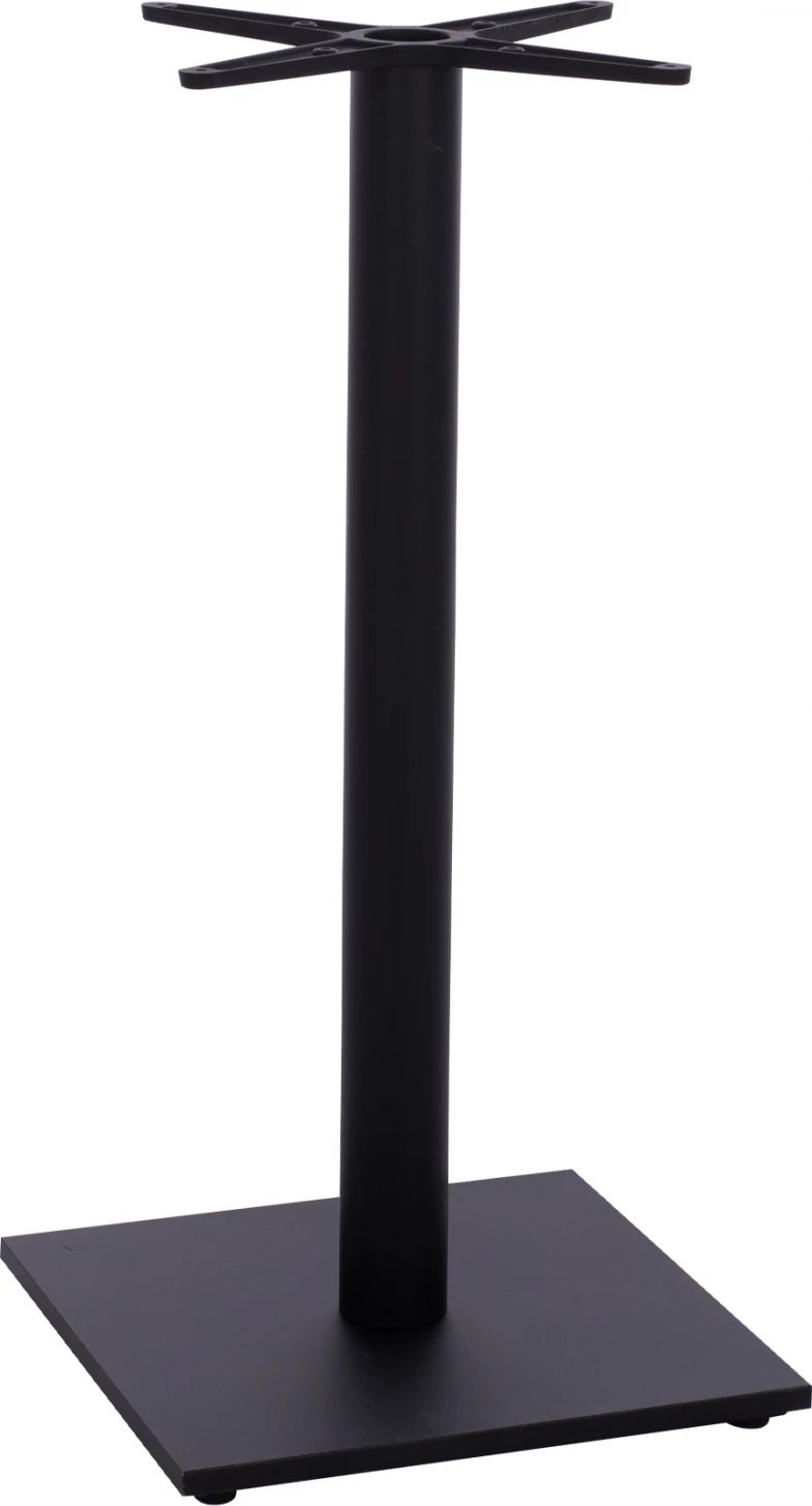 Baza metalike për bar, mesatare, ngjyrë e zezë mat, FH474, 46x46 cm, 45x45x94 cm