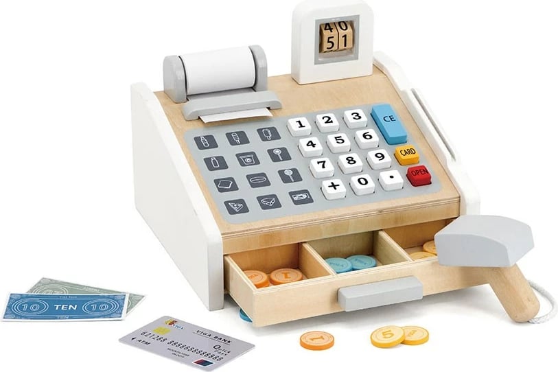 Arkë lodër prej druri, Viga, me aksesorë, 3+, multicolor