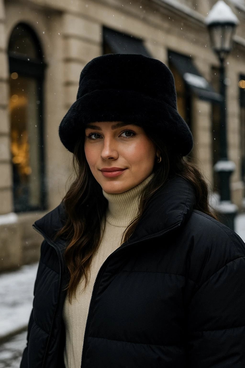 Kapelë për gra, Jumeon, SPK1102-1, e zezë