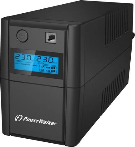 UPS PowerWalker VI 650 SHL FR, 0.65 kVA, 360 W, 2 dalje AC, E zezë