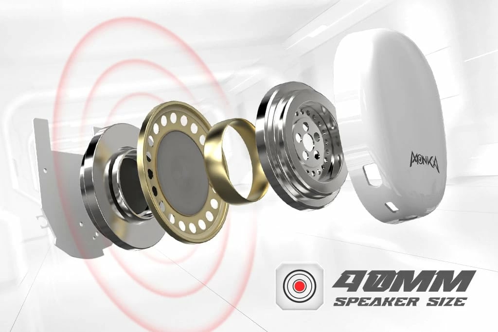 Kufje Me Bluetooth MONKA HG9069W