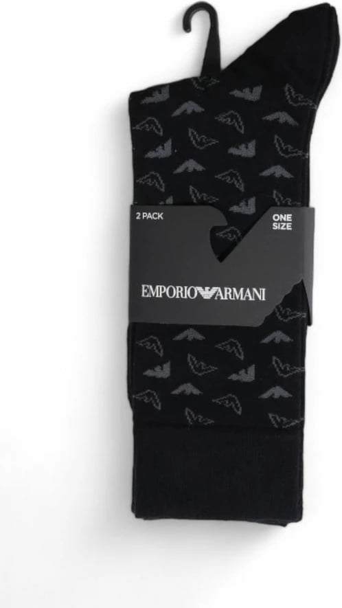 Çorape për meshkuj Emporio Armani, e zezë