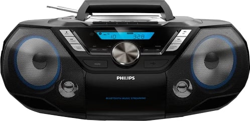 CD RADIO PHILIPS AZB798T/12 | CD FM BLUETOOTH DAB+ BASS AUX BLACK