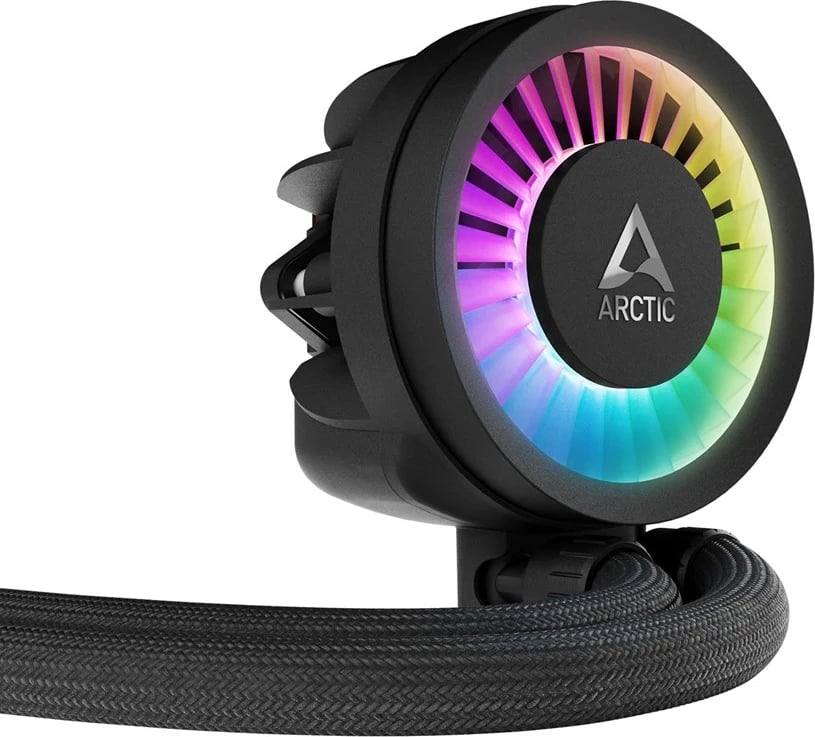 Ftohës uji Arctic Liquid Freezer III 240 A-RGB, për CPU, i zi