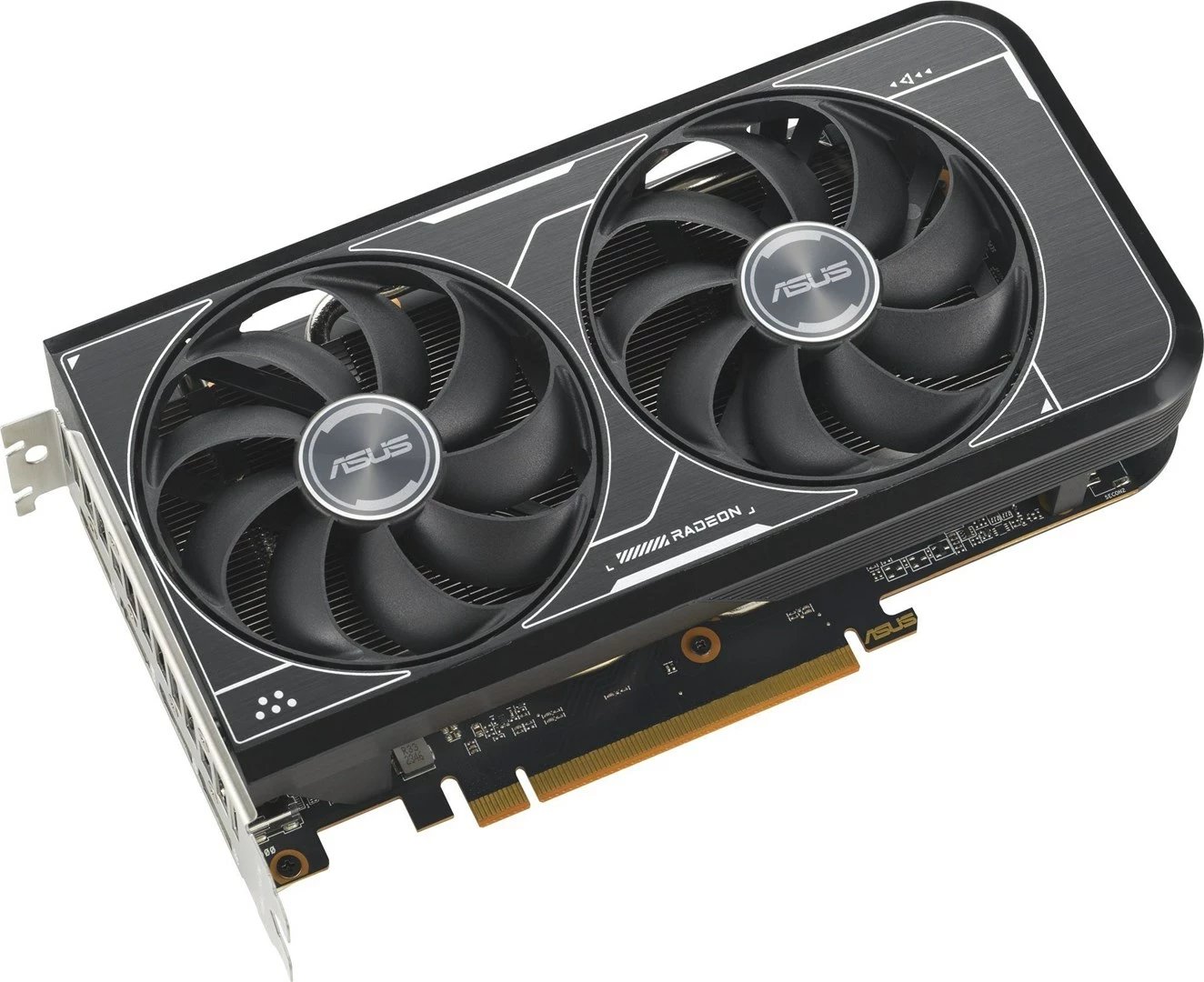 Kartelë grafike ASUS Dual RX6600 8 GB GDDR6, e zezë