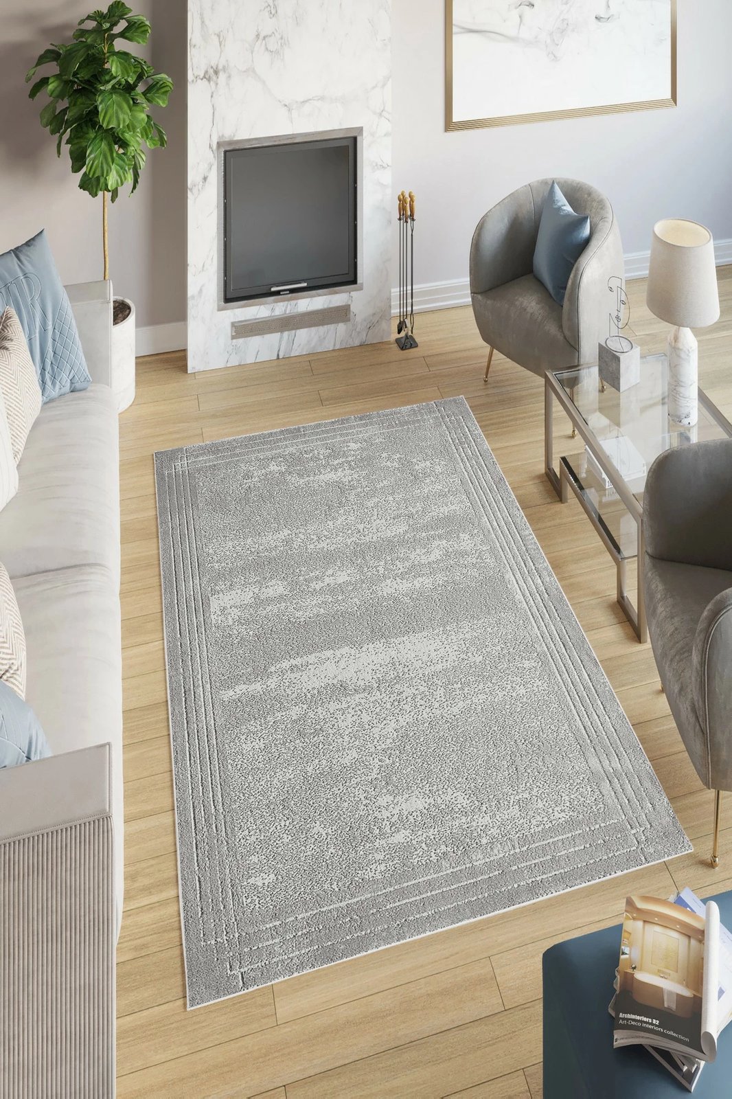 Qilim (80 x 120) Conceptum Hypnose, W1191, shumëngjyrësh